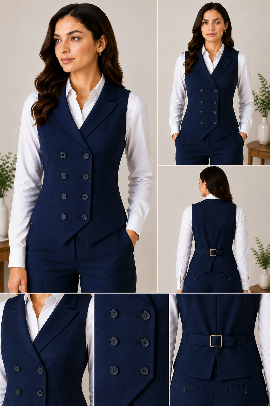 Modern Navy Business Suit